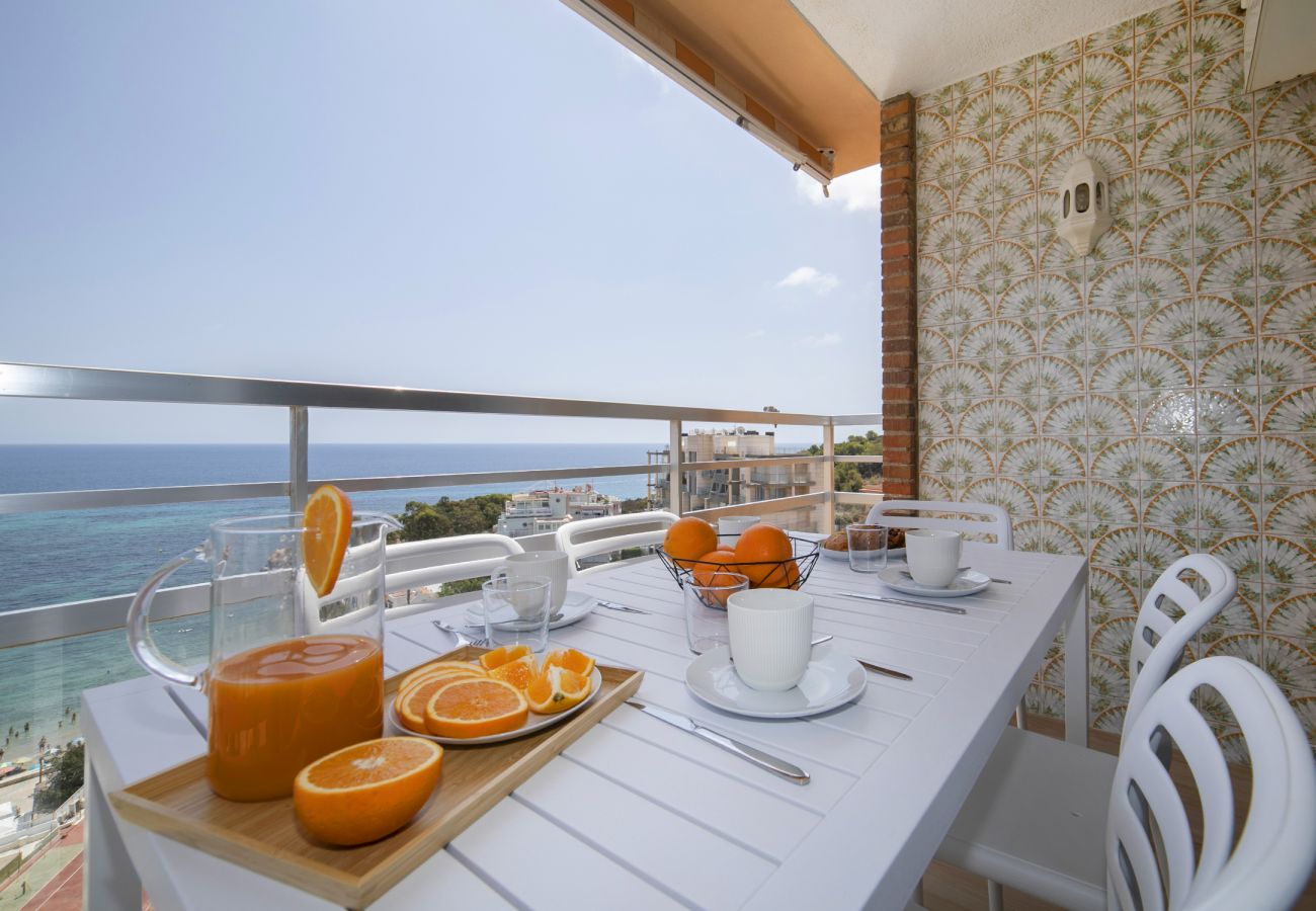 Terraza primera linea de playa  Apartamento en Calpe - Mar II apartamento 3 dormitorios