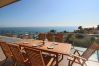 Apartment in Calpe - 4 bedroom penthouse apartment with sea view 