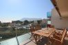 Apartment in Calpe - 4 bedroom penthouse apartment with sea view 